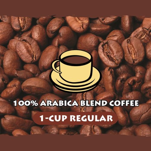 Diplomat 100% Arabica Blend 1-Cup Soft Pod Coffee, Regular